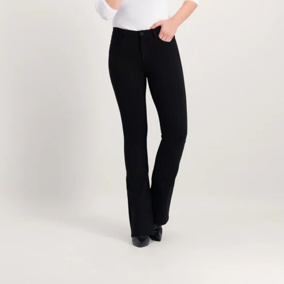 Florèz Hally Flared Punto Black Pant, sz. 29 NWOT - Picture 4 of 5